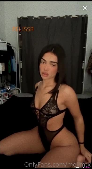 Melimtx Onlyfans Leak Hot Body In Black Lingerie Cake Teen 18